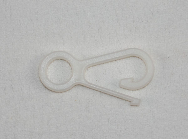 plastic white clip